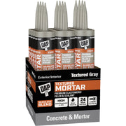 Image of DAP Textured Mortar 10.1 Oz. Gray Premium Elastomeric Filler & Sealant