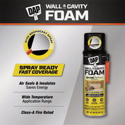 Image of DAP Wall & Cavity 20 Oz. Foam Sealant with Widespray Applicator