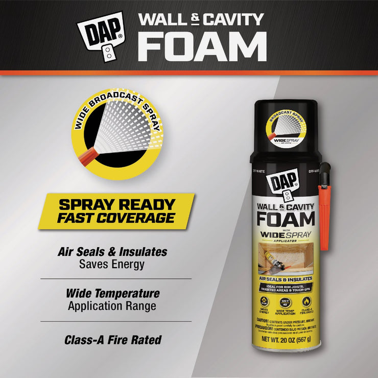Image of DAP Wall & Cavity 20 Oz. Foam Sealant with Widespray Applicator
