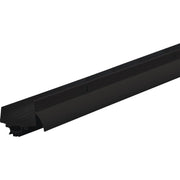 Image of M-D 1-3/4 In. x 1-5/8 In. x 36 In. Matte Black Aluminum U-Shaped Door Bottom with Drip Cap