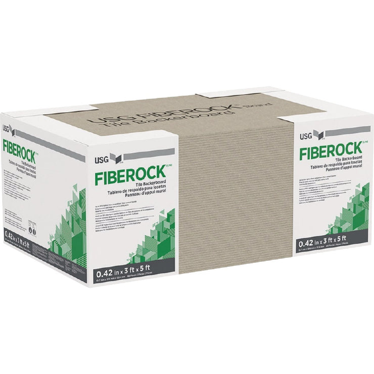 Image of Fiberock 0.42 In. x 3 Ft. x 5 Ft. Tile Backerboard
