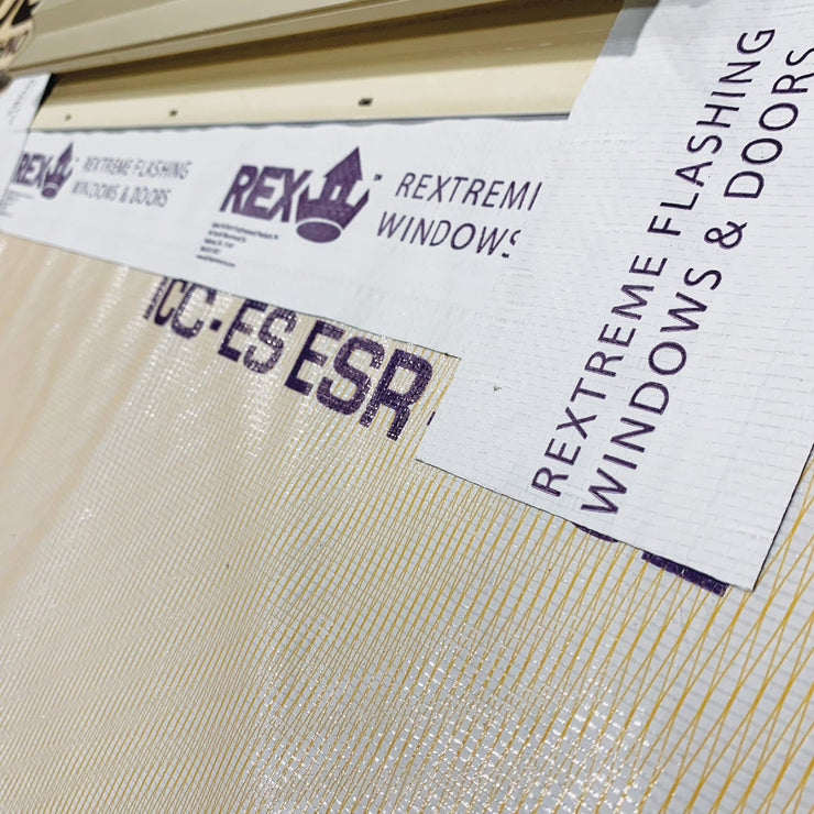 Image of REXTREME 4 In. x 75 Ft. Butyl-Hybrid Window & Door Flashing Tape