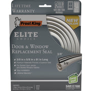 Image of Frost King 3/8 In. x 5/8 In. x 81 In. White Door & Window Replacement Seal