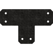 Image of Simpson Strong-Tie Outdoor Accents Avant Collection 6 In. x 6 In. ZMAX Black Powder-Coated T Strap