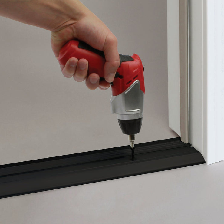 Image of M-D Low 3-3/4 In. x 3/4 In. x 36 In. Aluminum Matte Black Threshold