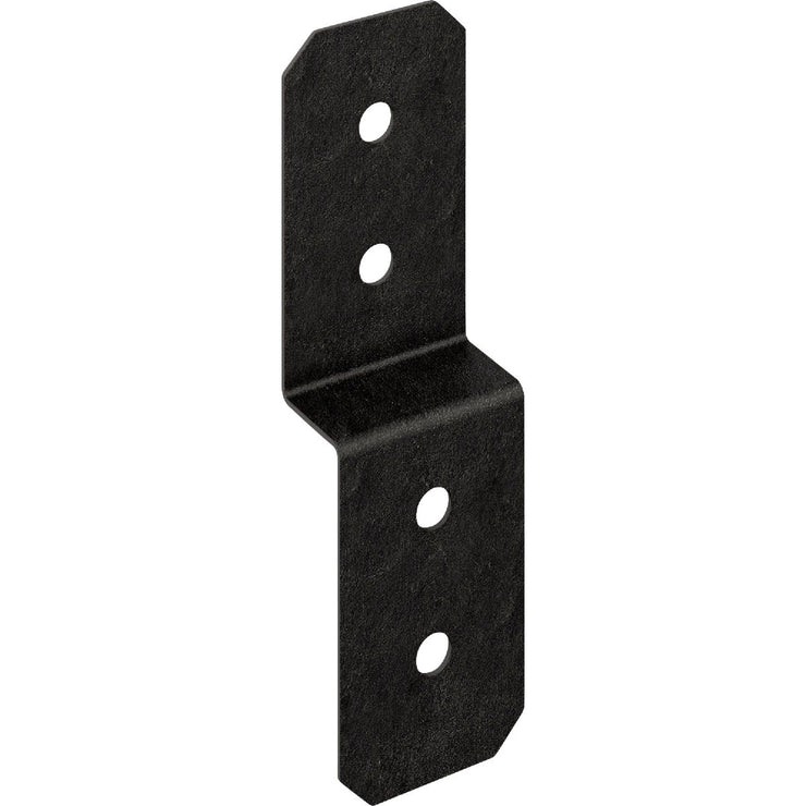 Image of Simpson Strong-Tie Outdoor Accents Avant Collection 2x 4 In. ZMAX Black Powder-Coated Deck Joist Tie