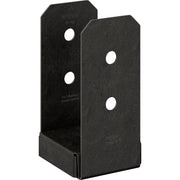 Image of Simpson Strong-Tie Outdoor Accents Avant Collection 4 In. x 4 In. ZMAX Black Powder-Coated Post Base