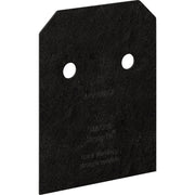 Image of Simpson Strong-Tie Outdoor Accents Avant Collection 6x ZMAX Black Post Base Side Plate (2-Count)
