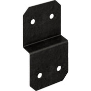 Image of Simpson Strong-Tie Outdoor Accents Avant Collection 2x 6 In. ZMAX Black Powder-Coated Deck Joist Tie