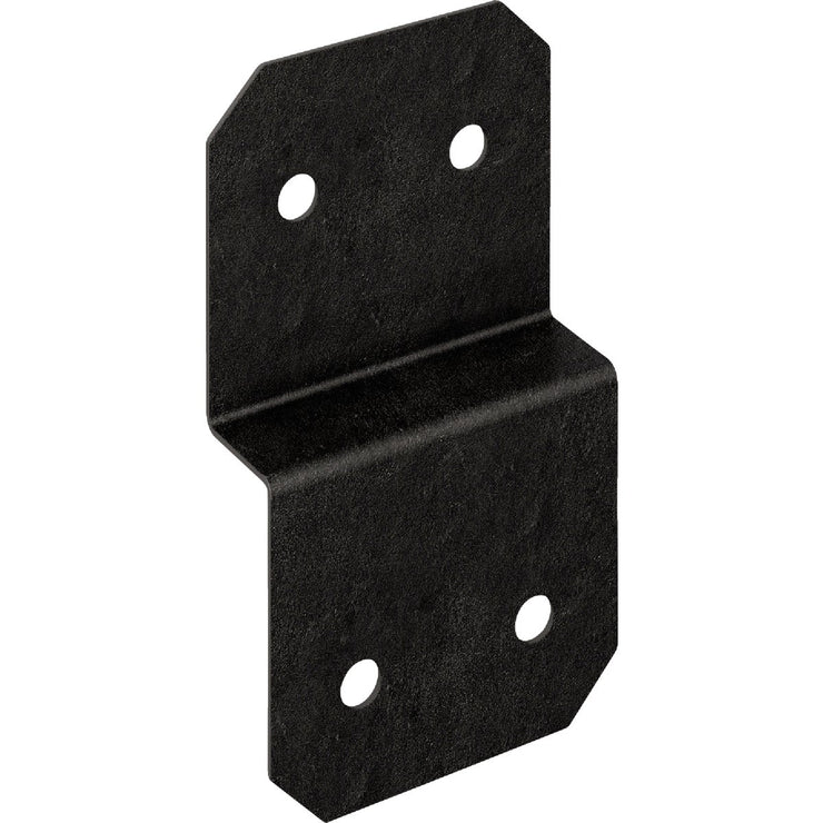 Image of Simpson Strong-Tie Outdoor Accents Avant Collection 2x 6 In. ZMAX Black Powder-Coated Deck Joist Tie