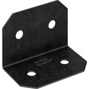 Image of Simpson Strong-Tie Outdoor Accents Avant Collection ZMAX Black Powder-Coated 6 x 90 Deg. 12 Ga. Framing Angle