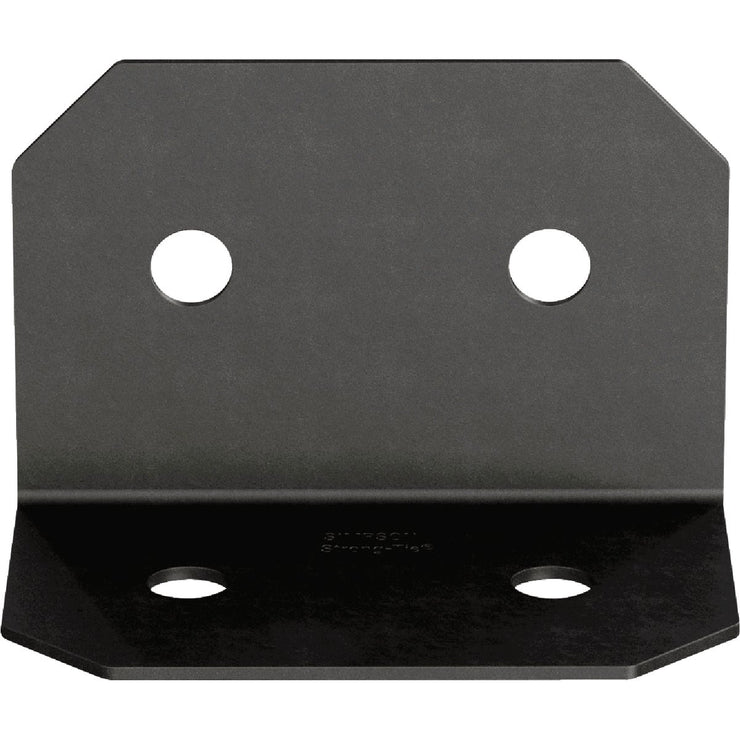 Image of Simpson Strong-Tie Outdoor Accents Avant Collection ZMAX Black Powder-Coated 6 x 90 Deg. 12 Ga. Framing Angle
