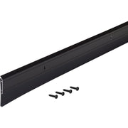 Image of M-D 2 In. x 36 In. Matte Black Economy Aluminum & Vinyl Door Sweep