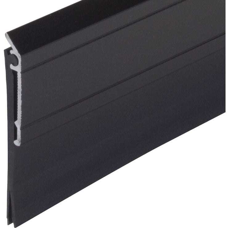 Image of M-D 2 In. x 36 In. Matte Black Economy Aluminum & Vinyl Door Sweep
