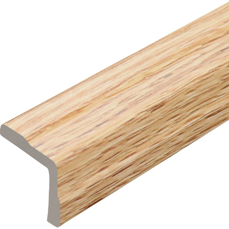 Image of Westlake Royal Building Products 1 In. W. x 1/4 In. H. x 8 Ft. Acadia Oak PVC Outside Corner Molding