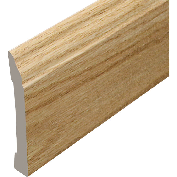 Image of Westlake Royal Building Products 3-1/4 In. W. x 11/25 In. H. x 8 Ft. L. Acadia Oak Colonial Base Molding