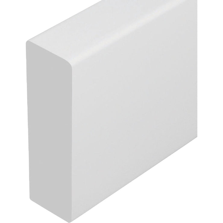 Image of Westlake Royal Building Products Craftsman 2-1/4 In. W. x 11/16 In. L. x 8 Ft. White PVC Casing
