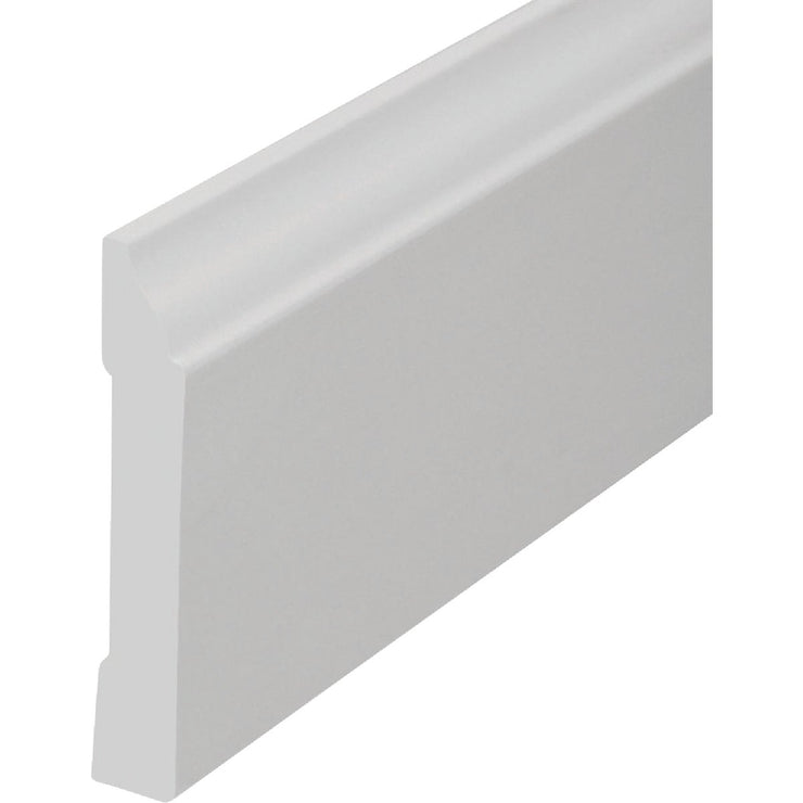 Image of Westlake Royal Building Products 3-1/4 In. W. x 14/25 In. H. x 8 Ft. L. White Exterior Base Molding
