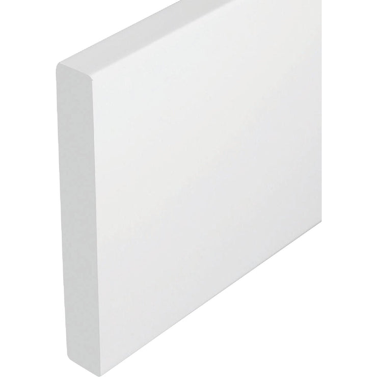 Image of Westlake Royal Building Products 3-1/4 In. W. x 14/25 In. H. x 8 Ft. L. White Craftsman Base Molding
