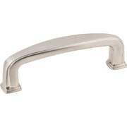 Image of KasaWare 3-1/2" Overall Length Satin Nickel Cabinet Pull (8-Pack)