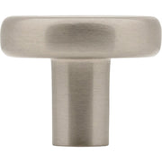 Image of Elements Gibson 1-1/4 In. Dia. Satin Nickel Cabinet Knob