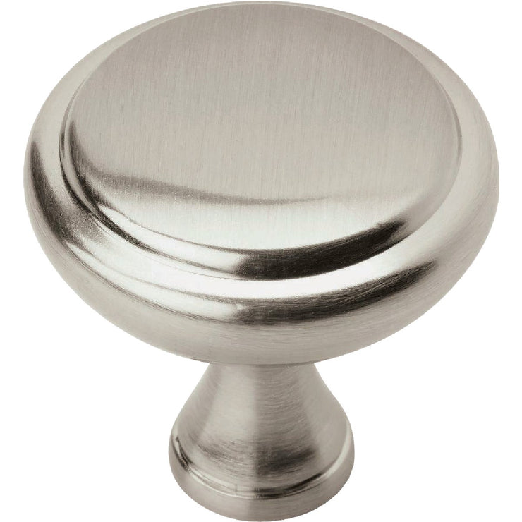 Image of Amerock Arden 1.25 In. Dia. Satin Nickel Cabinet Knob