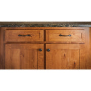 Image of Elements Arcadia 1-5/16 In. Diameter Dark Bronze Round Cabinet Knob