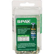 Image of SPAX 6 x 1/2 In. Flat Head Unidrive (Combo Drive) Zinc (Interior) Wood Screw (50-Count)