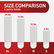 Image of Command 20 Lb. Picture Hanging Strips, White, 4 Pairs