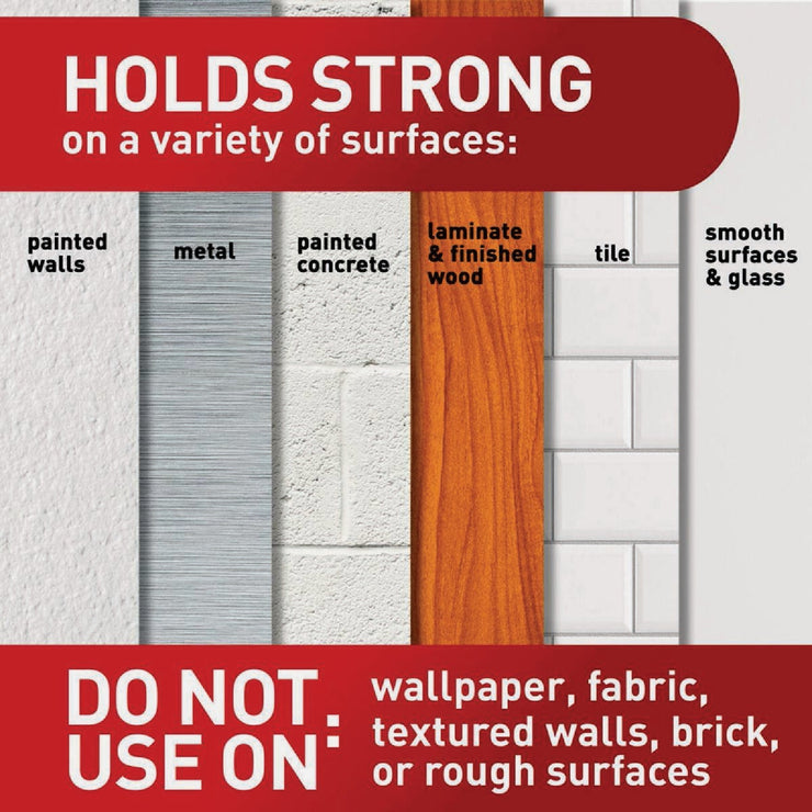 Image of 3M Command Medium Adhesive Strips, 12 Strips