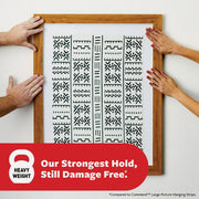 Image of Command 20 Lb. Picture Hanging Strips, Black, 4 Pairs