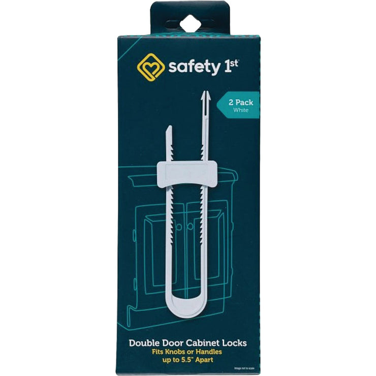 Image of Safety 1st Double Door Cabinet Lock (2-Pack)