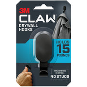 Image of 3M Claw 15 Lb. Black Drywall Hook