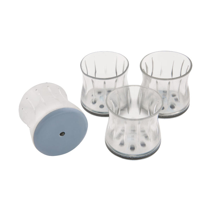 Image of  Magic Sliders Magic Fit 1-1/4 In. - 1-7/16 In. Round Slider (4-Pack)