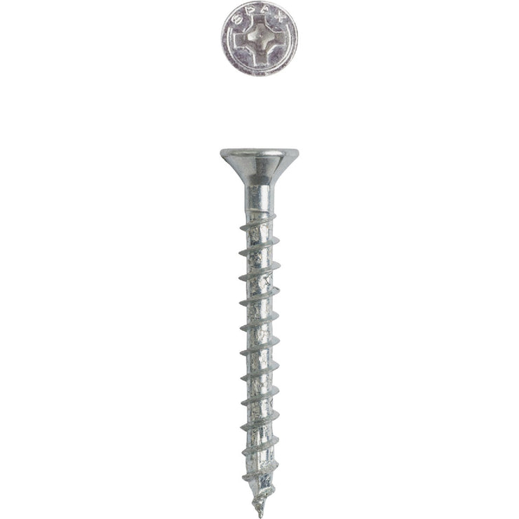 Image of SPAX 6 x 1-1/4 In. Flat Head Unidrive (Combo Drive) Zinc (Interior) Wood Screw (35-Count)