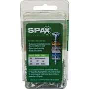 Image of SPAX 6 x 1-1/4 In. Flat Head Unidrive (Combo Drive) Zinc (Interior) Wood Screw (35-Count)