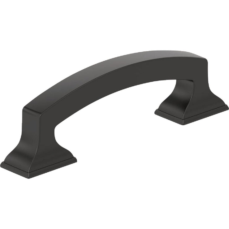 Image of Amerock Everyday Basics Incisive 3 In. Matte Black Cabinet Pull 