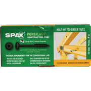 Image of SPAX 5/16 x 6 In. PowerLag Washer Head T-40 HCR (Exterior Rated) Lag Screw Contractor Pax (50-Count)