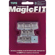 Image of  Magic Sliders Magic Fit .59 In. - .70 In. Square Slider (8-Pack)