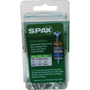 Image of SPAX 8 x 2-1/2 In. Flat Head Unidrive (Combo Drive) Zinc (Interior) Wood Screw (12-Count)