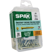 Image of SPAX 8 x 1-1/2 In. PT HCR (Exterior Rated) Yellow Trim Screw (100-Count)