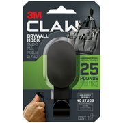 Image of 3M Claw 25 Lb. Black Drywall Hook