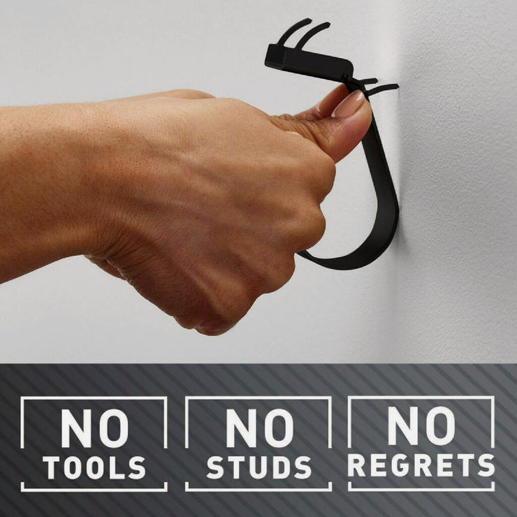 Image of 3M Claw 25 Lb. Black Drywall Hook
