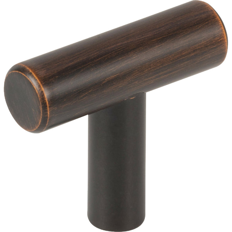 Image of Elements Naples 1-9/16 In. Length Dark Brushed Bronze Bar Knob