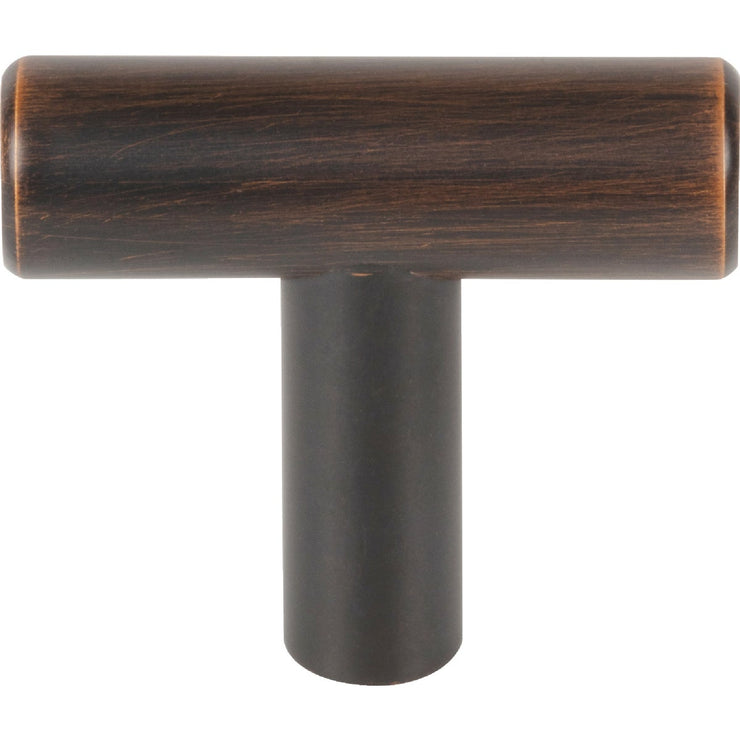 Image of Elements Naples 1-9/16 In. Length Dark Brushed Bronze Bar Knob