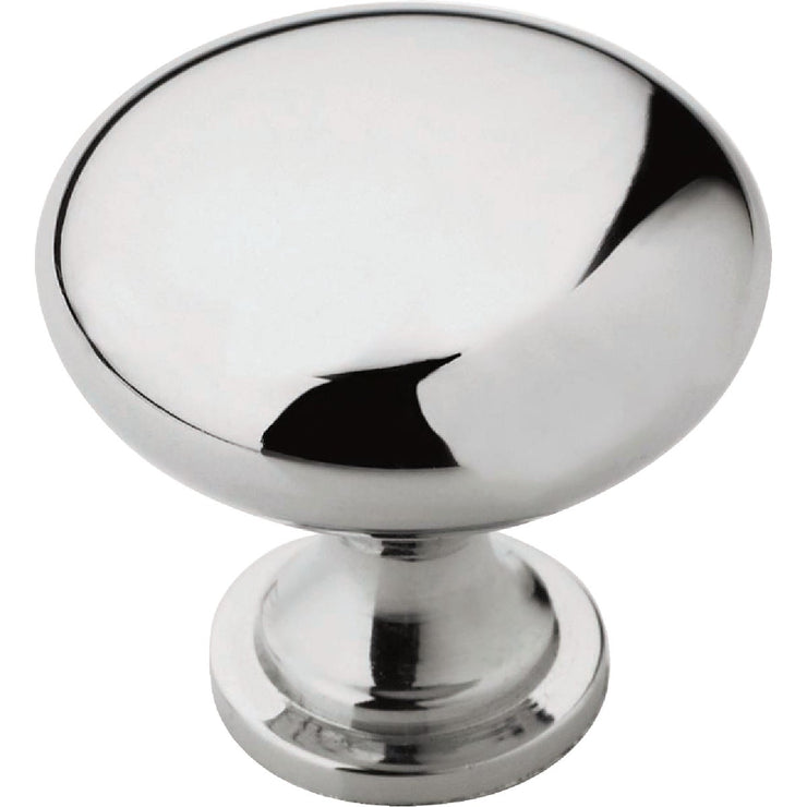 Image of Amerock Edona 1.25 In. Dia. Round Polished Chrome Cabinet Knob