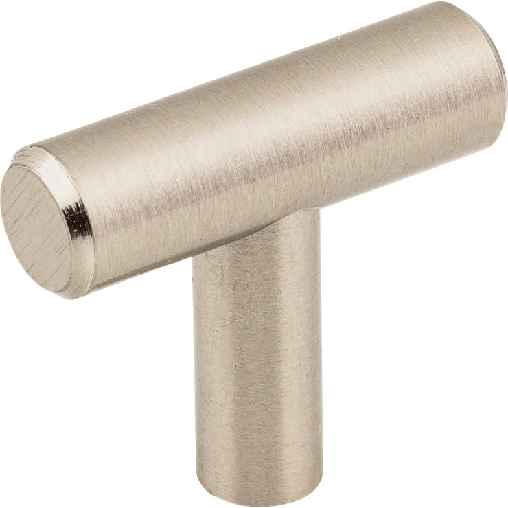 Image of Elements Naples 1-9/16 In. Length Satin Nickel Bar Knob