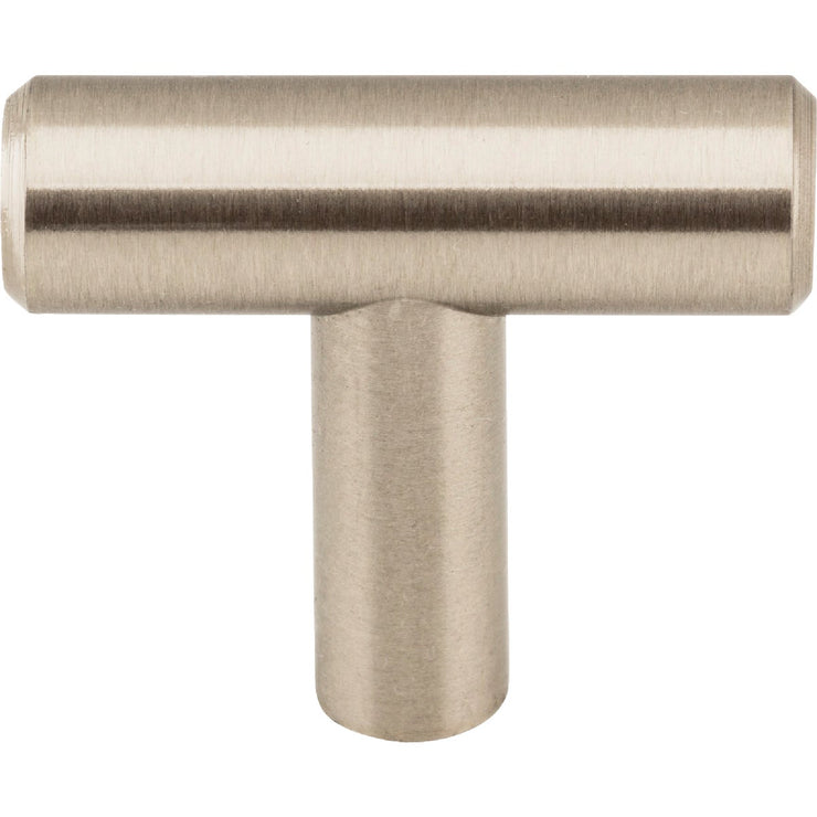 Image of Elements Naples 1-9/16 In. Length Satin Nickel Bar Knob
