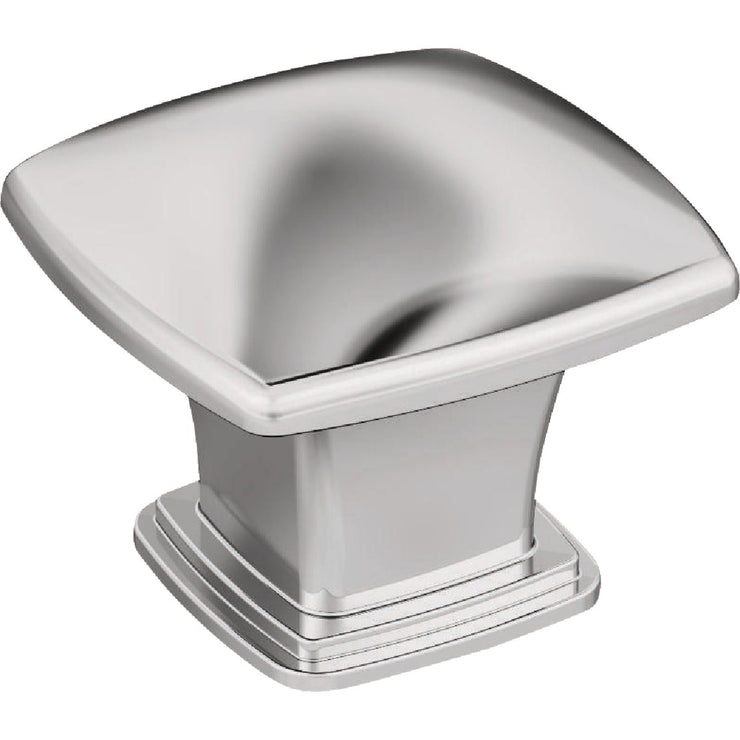 Image of Amerock Garfield 1.1875 In. L. Polished Chrome Knob