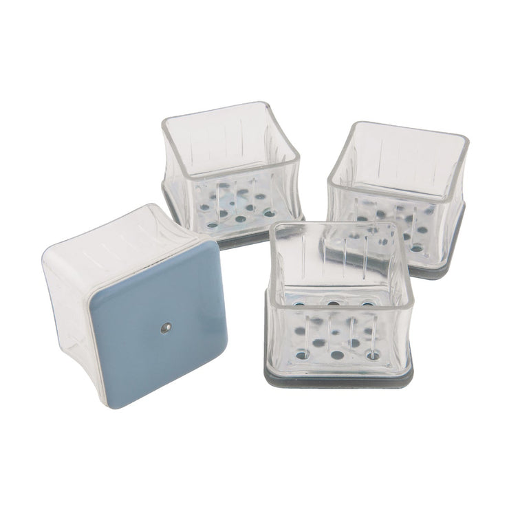 Image of  Magic Sliders Magic Fit 1-7/16 In. - 1-5/8 In. Square Slider (4-Pack)